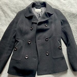 Holt Renfrew Wool Coat Size Small